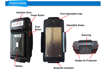 Shenzhen Rakinda Bluetooth RFID scanner with good performance