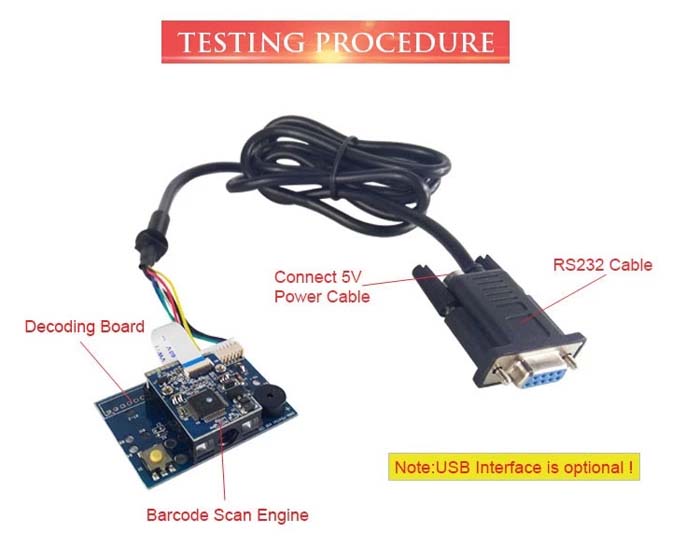 LV1400 1D Scanner Module