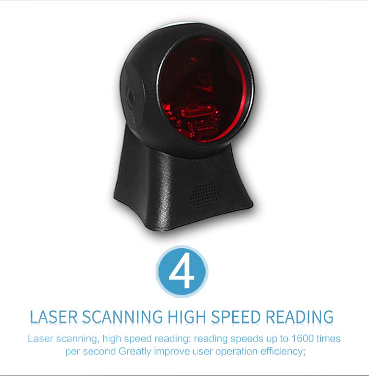 RK8120 Laser Barcode Scanner