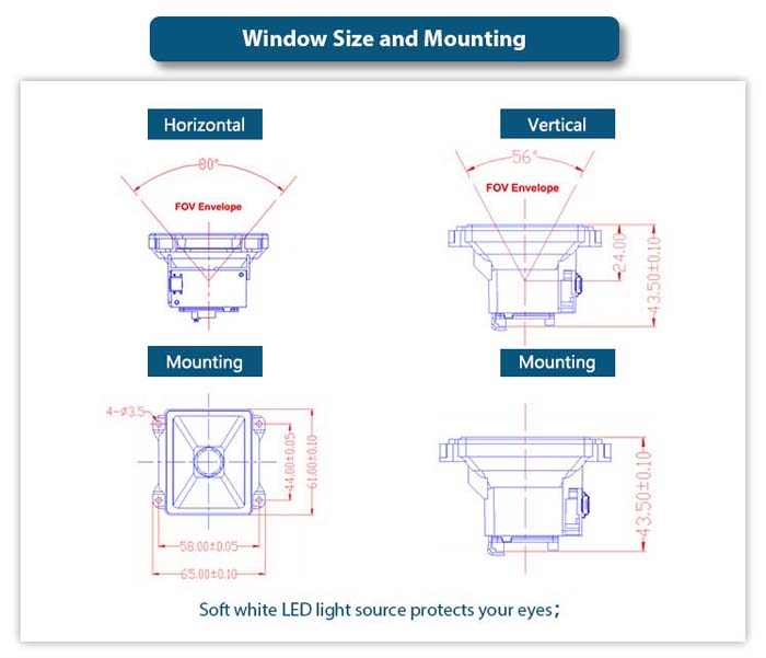 LV4200-PT Barcode Scanner Module