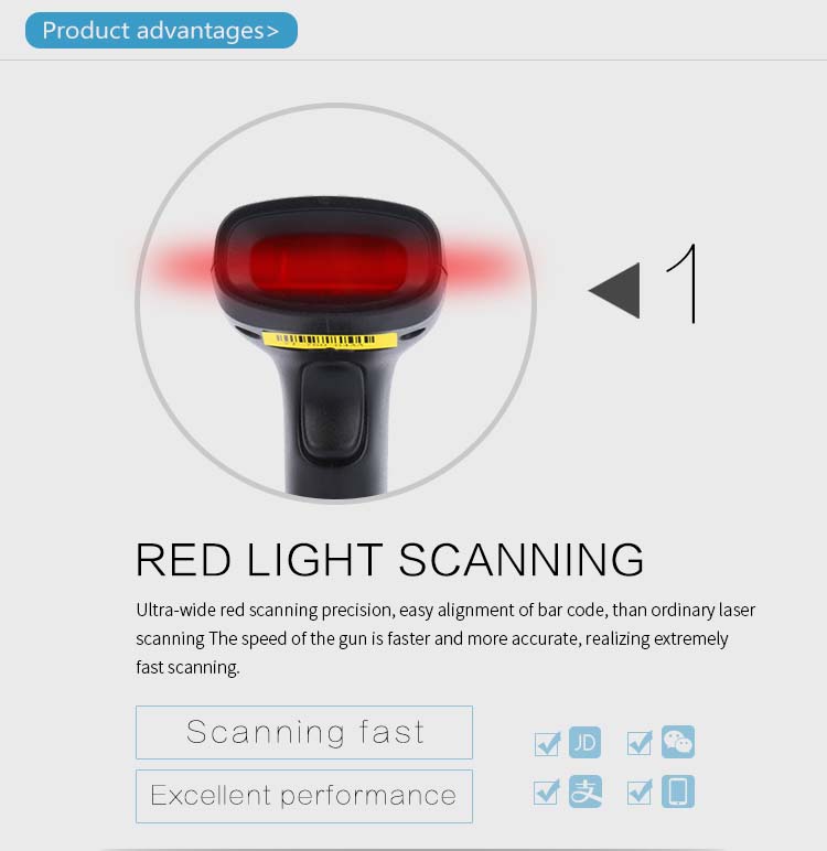 RK1201 CCD Barcode Reader