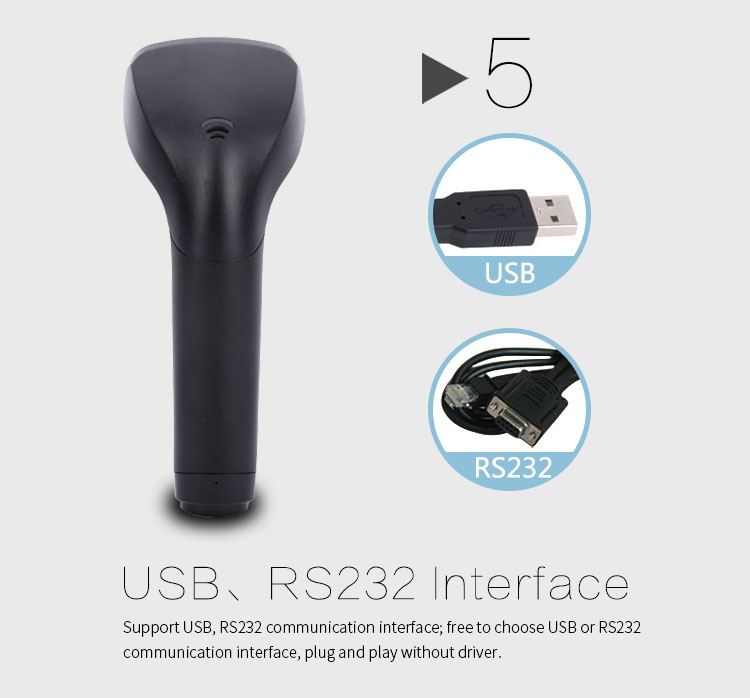 RK1201 CCD Barcode Reader