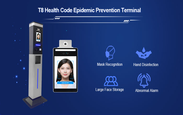 Face Recognition Thermometer and Auto Disinfectant Dispenser