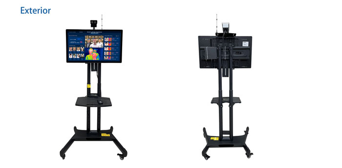 TM2 Multi-person Face Recognition Temperature Measurement System