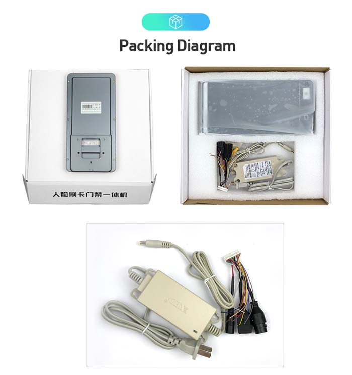 F5-Pro Binocular Camera Face Recognition Terminal