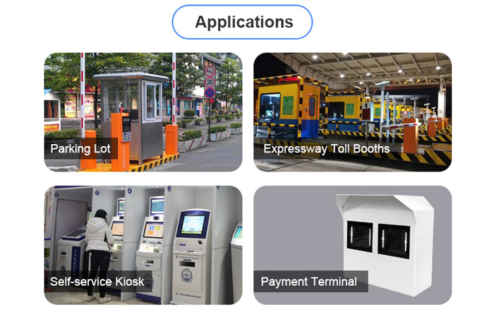 LV4900 Highway Toll Gate Long Range Distance 2D Barcode Reader