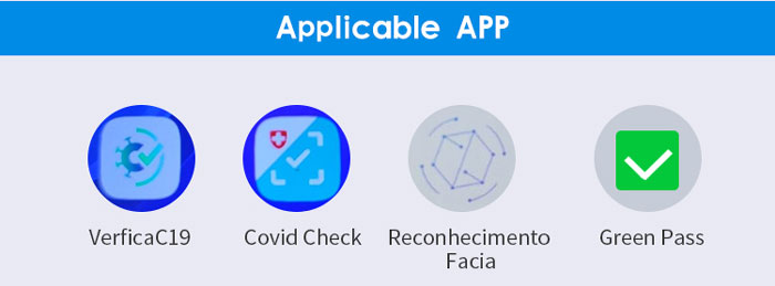 F2-AH Face Recognition Vaccination Certificate QR Code Scanner