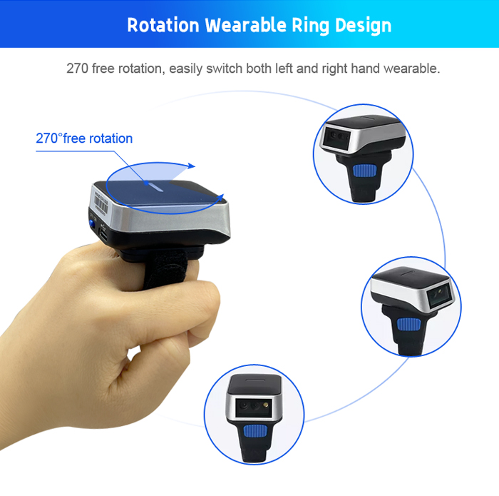 R10 Ring Wireless Barcode Scanner