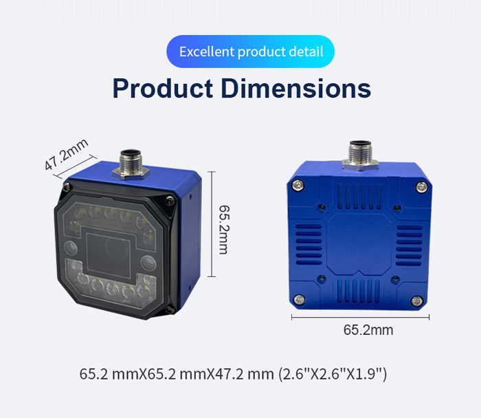 R1 Industrial Code Reader Barcode Scanner